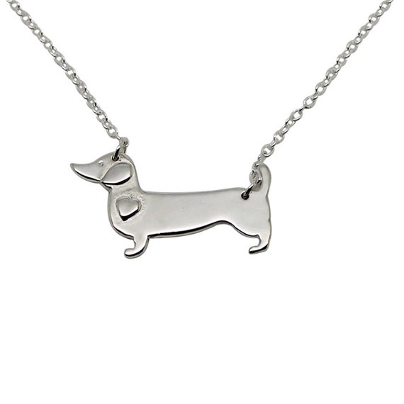 sausage dog pendant