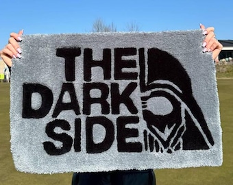 Darth Vader Rug: Handmade Tufted Star Wars Decor