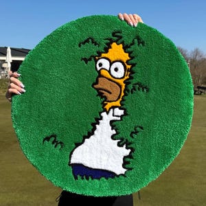 ホーマーシンプソン　ラグ Homer simpson rug - Etsy 日本