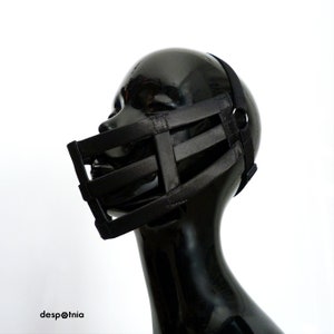 Mouth Cage Mask/ Fetish Mask/ Kawaii Mask/ Burningman Mask/ Cosplay/ Cyborg Mask/  Christmas Mask