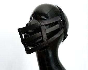 Mouth Cage Mask/ Fetish Mask/ Kawaii Mask/ Burningman Mask/ Cosplay/ Cyborg Mask/ Halloween Mask