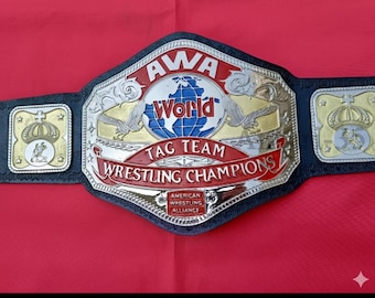 AWA World Tag Team Wrestling Championship Belt
