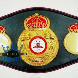 WBA World Boxing Association Title Belt Adult Full Size 3D Premium Quality Replica
