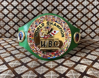 WBC Championship Belt Replica: Customizable Boxing Title Belt