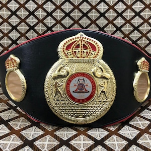 WBA World Boxing Replica Titel Gürtel, Erwachsenengröße, 3D-Qualität