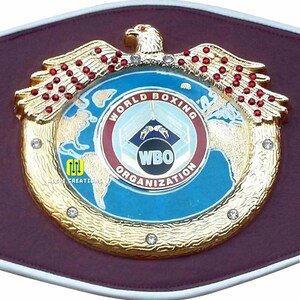 WBO World Boxing Organization Championship Boxing Belt ( 3D )