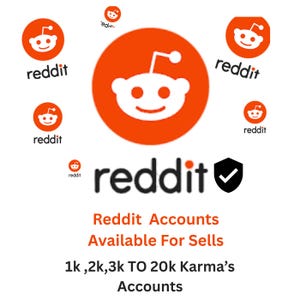 Reddit Account Sale 1000+  karma Account , Usa Ip , Good Quality ,Email verified.
