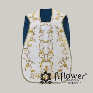Hand Embroidered Chasuble