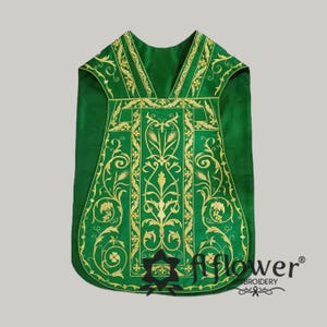 Handmade Embroidered Chasuble
