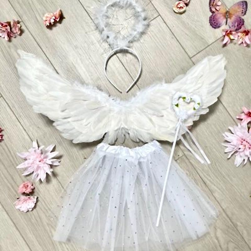 Kids Angel Nativity Costume - Etsy UK