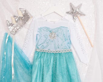 Frozen Elsa Dress, Disney Princess Costume, Frozen Elsa Blue Dress Toddlers, Handmade Frozen Elsa Dress, Kids Cosplay, Handmade Elsa Dress. - Etsy Frozen Elsa Dress, Disney Princess Costume, Frozen Elsa Blue Dress Toddlers, Handmade Frozen Elsa Dress, Kids Cosplay, Handmade Elsa Dress. - Etsy