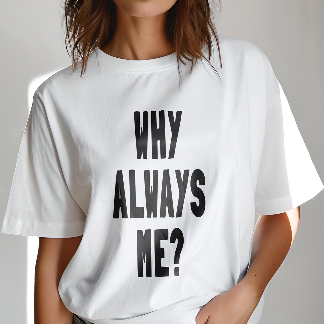Why always me ? - Hooded Sweatshirt main image 1