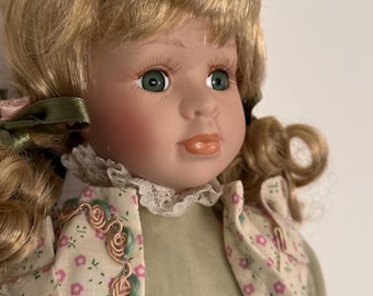Spirit Doll Eleanor. Peaceful Female Entity, Refined Energy, Haunted Vessel, Emotional & Creative Companion