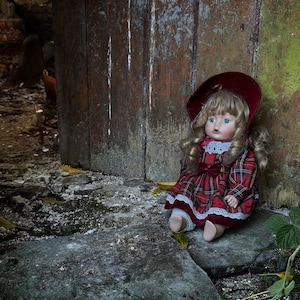haunted vintage porcelain doll