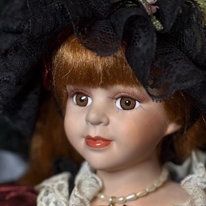 Bronwen beautiful porcelain doll with spirit vessel