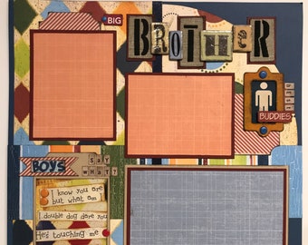 Big Brother Layout Etsy