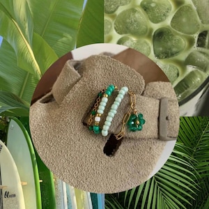 Bedeltje voor Birkenstocks Boston - Handgemaakte schoenversiering - Roestvrijstalen ketting - Handgemaakte personalisatieaccessoires