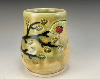 Small Cup - Ladybug - Porcelain