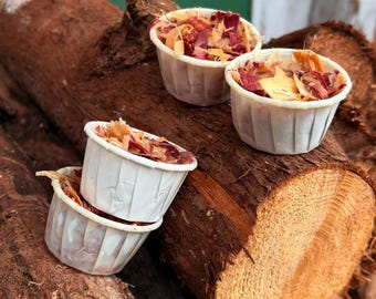 100 Pack - Backyard PitPro Fire Starter Cups | All Natural Wax & Wood Chips | Great for BBQ Smokers, Camping, Fire Pits and Charcoal Grills