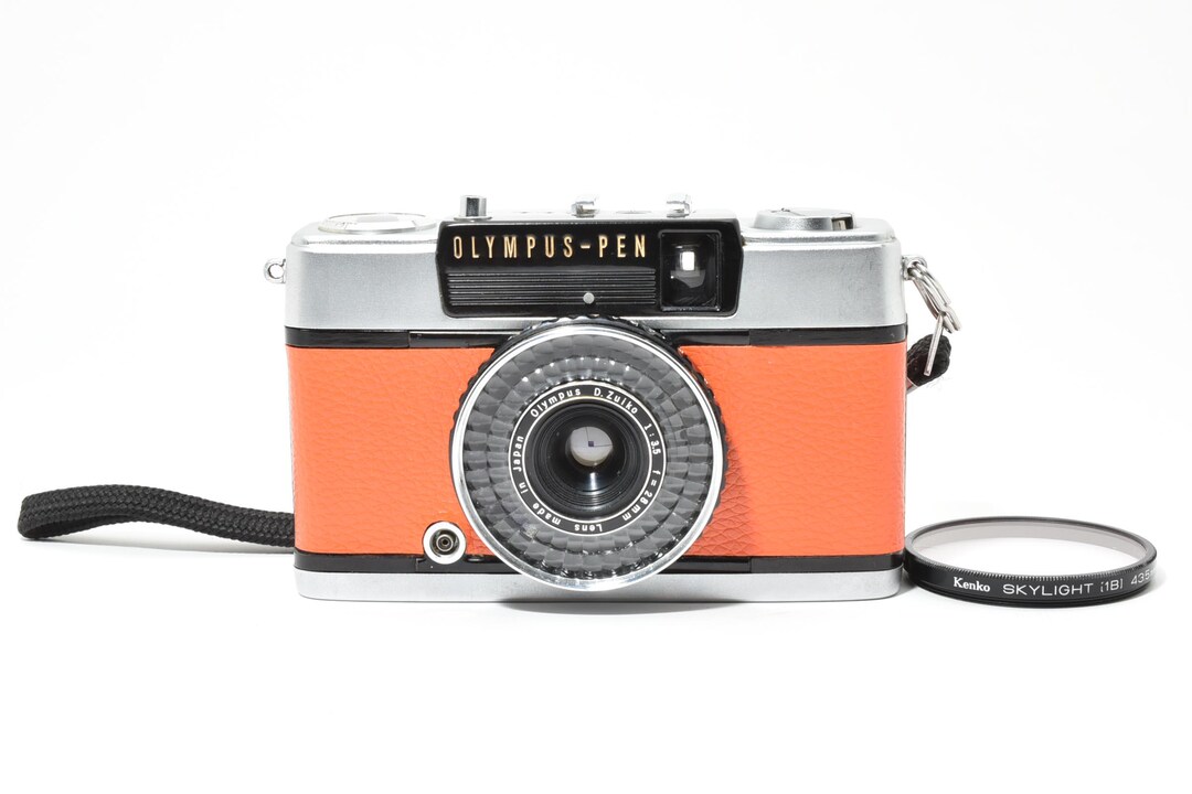 オリンパス PEN EE-3 ヴィンテージ 35mmフィルムカメラ | オレンジ