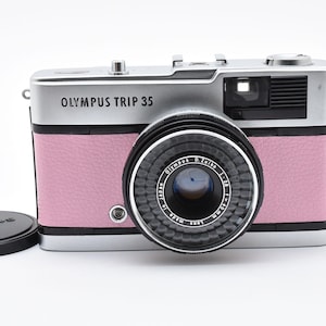 Olympus Trip 35 Vintage 35mm Film Camera | PINK | Refurbished & Tested 703419
