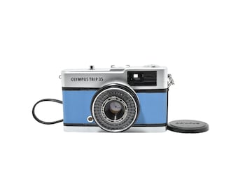 Olympus Trip 35 Vintage 35mm Film Camera | Light Blue | Refurbished & Tested 1156202