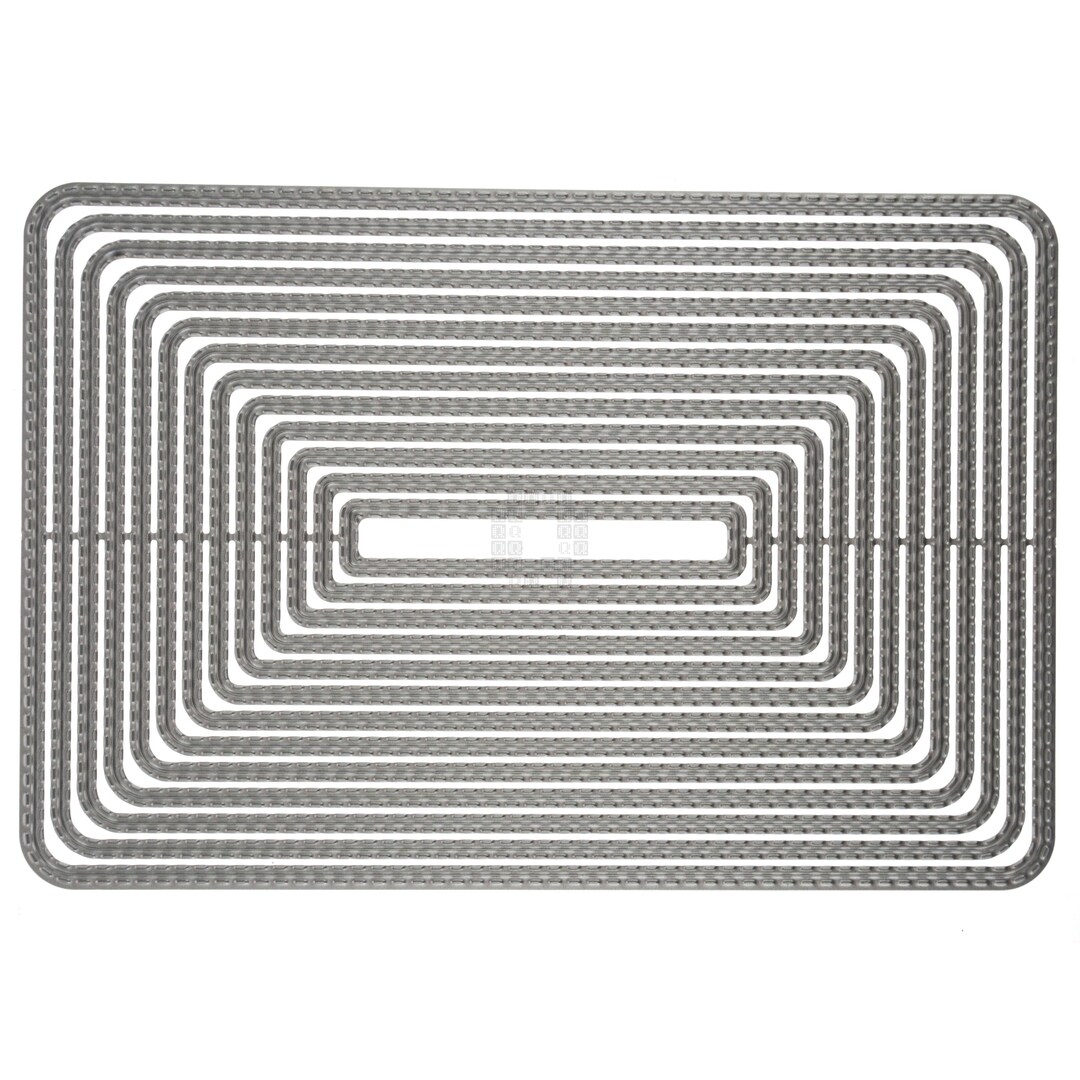 13-piece Rounded Corner Rectangular Frame Metal Cutting Die Set - Etsy