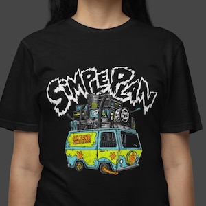 新品】日本限定 SIMPLE PLAN デロリアン グラフィックTシャツ