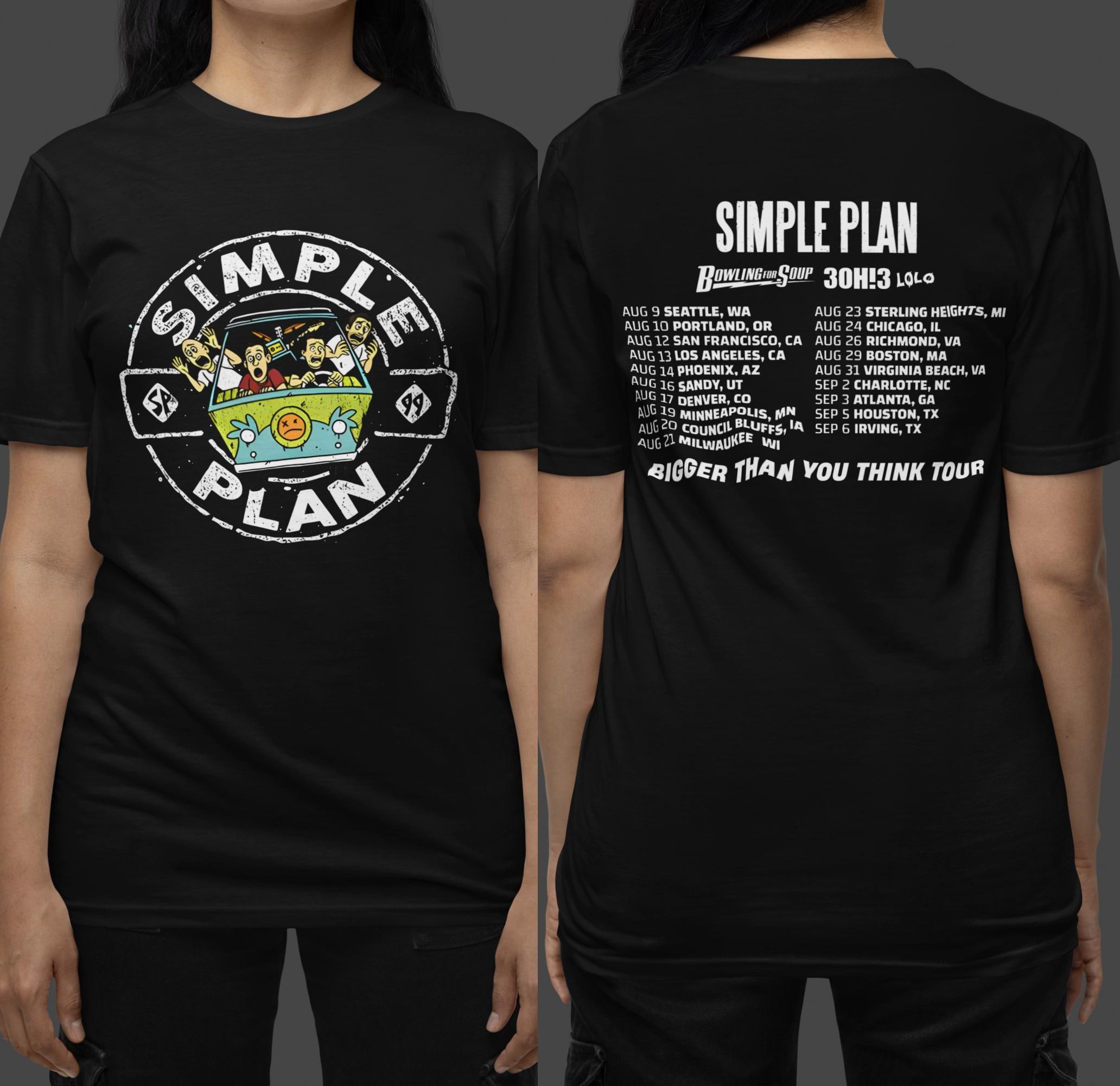 Simple Plan Shirt - Etsy Canada