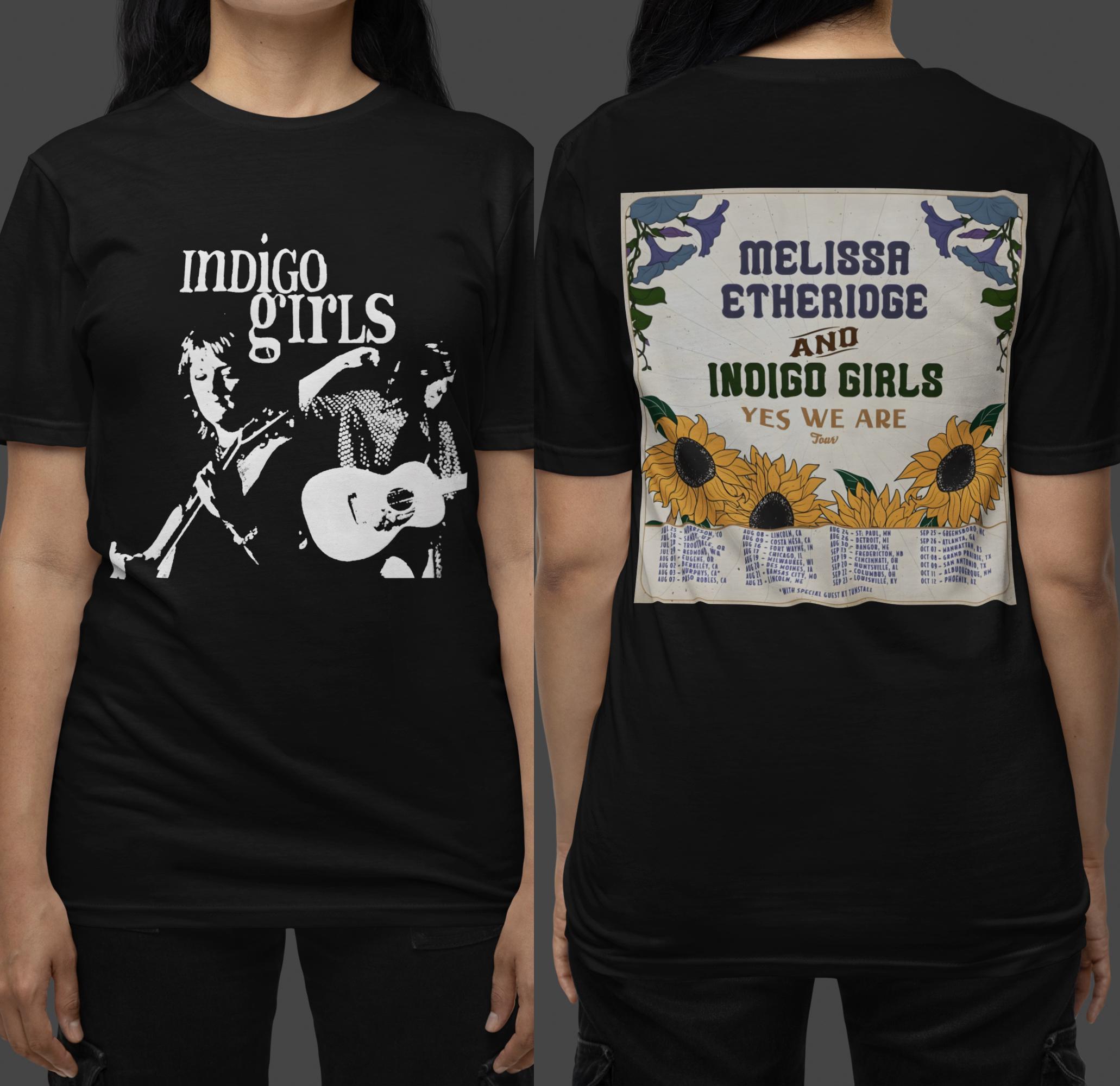 インディゴ ガールズ INDIGO GIRLS Tシャツ XLデッドストック Indigo Girls インディゴガールズ Tシャツ