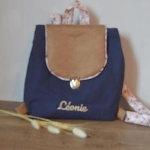 sac à dos, broderie, personnalisé, enfant, bébé, sac pour crèche, sac pour maternelle