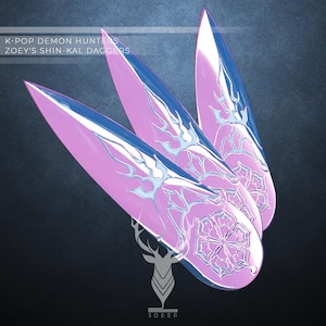 K-POP Demon Hunters Zoey&#39;s Shin-kal Daggers