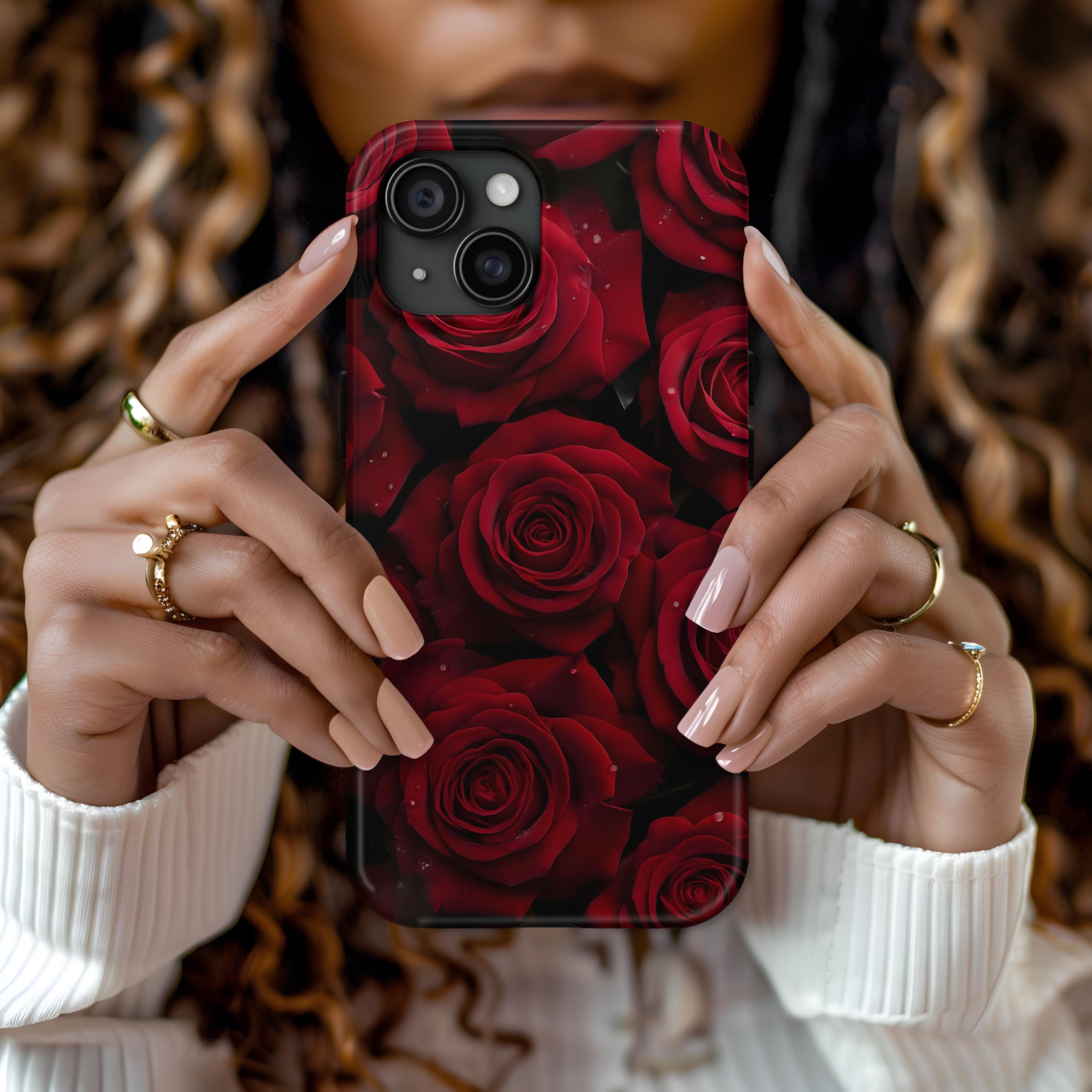 Red Rose iPhone Case - Etsy