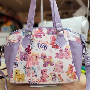 Gen 3 My Little Ponies, Cartoon, Portfel, Torba na ramię, Niestandardowa torebka, Portfel, Ręcznie robione na zamówienie, SewAdrienneY
