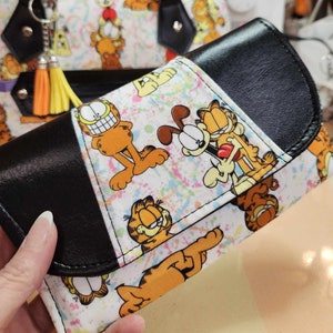 Garfield & Odie, Portefeuille, Accordéon, Années 80, 90, Jouets, Nostalgie, Dessin animé, Cadeau pour tous, SewAdrienneY