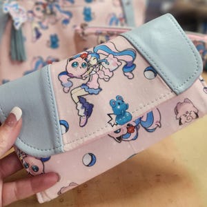 Hatsune Miku, Pokémon, Cartera, Acordeón, Juegos, Anime, Dibujos animados, SewAdrienneY