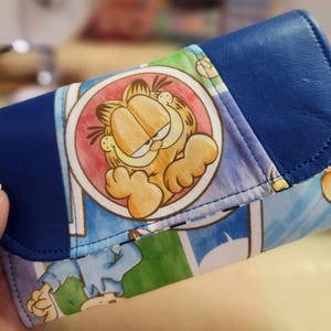 Garfield & Friends, Brieftasche, Akkordeon, Charakter, Weihnachtsgeschenk, 80er Jahre, Cartoon, SewAdrienneY