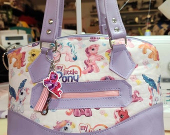 ★DIERNEAS★ PONIE Bag (3 Colors) My Little Pony, G3, Classic, Domed Handbag, Shoulder Bag