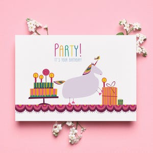 birthday card, print cards, rainbow unicorn, birthday candles, birthday gifts, birthday cake, birthday cards, unicorn
