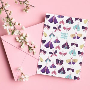 Meilleure maman du monde, cadeau de fête des mères, papillons, cadeaux pour maman, télécharger, carte de fête des mères, idée cadeau, cadeaux de dernière minute