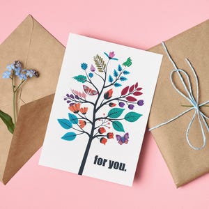 Carte d'anniversaire à imprimer, cartes de vœux, carte de fête des mères, cartes, fleurs d'anniversaire, cadeau d'anniversaire, cartes de vœux, papillons
