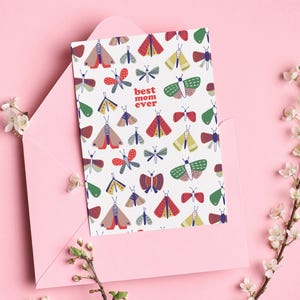 La migliore mamma del mondo, regalo per la festa della mamma, farfalle, regali per la mamma, download, biglietto per la festa della mamma, idea regalo, regali dell'ultimo minuto