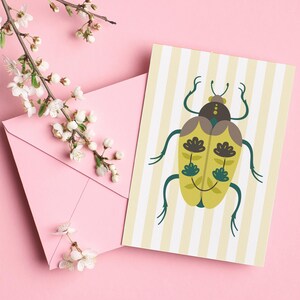beetle, bug, greeting cards, print cards, printing cards, greeting card, folding card, greeting card birthday card, birthday greeting cards