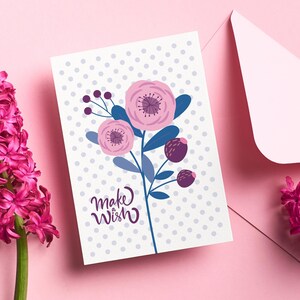 birthday card, mothers day card, print cards, flowers for mothers day, printing cards, greeting card, greeting cards with flowers, greetings