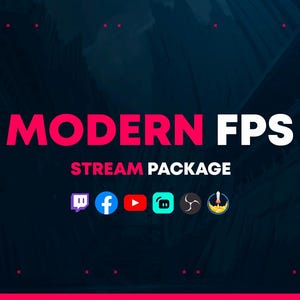 Nowoczesna nakładka na strumień FPS: Pakiet strumieniowy Valorant