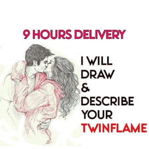 DROW TWINFLAME et lecture de TAROT, le même jour, dessin de mon âme soeur, votre futur mari/femme, lecture de l'âme soeur, livraison rapide, lecture amoureuse