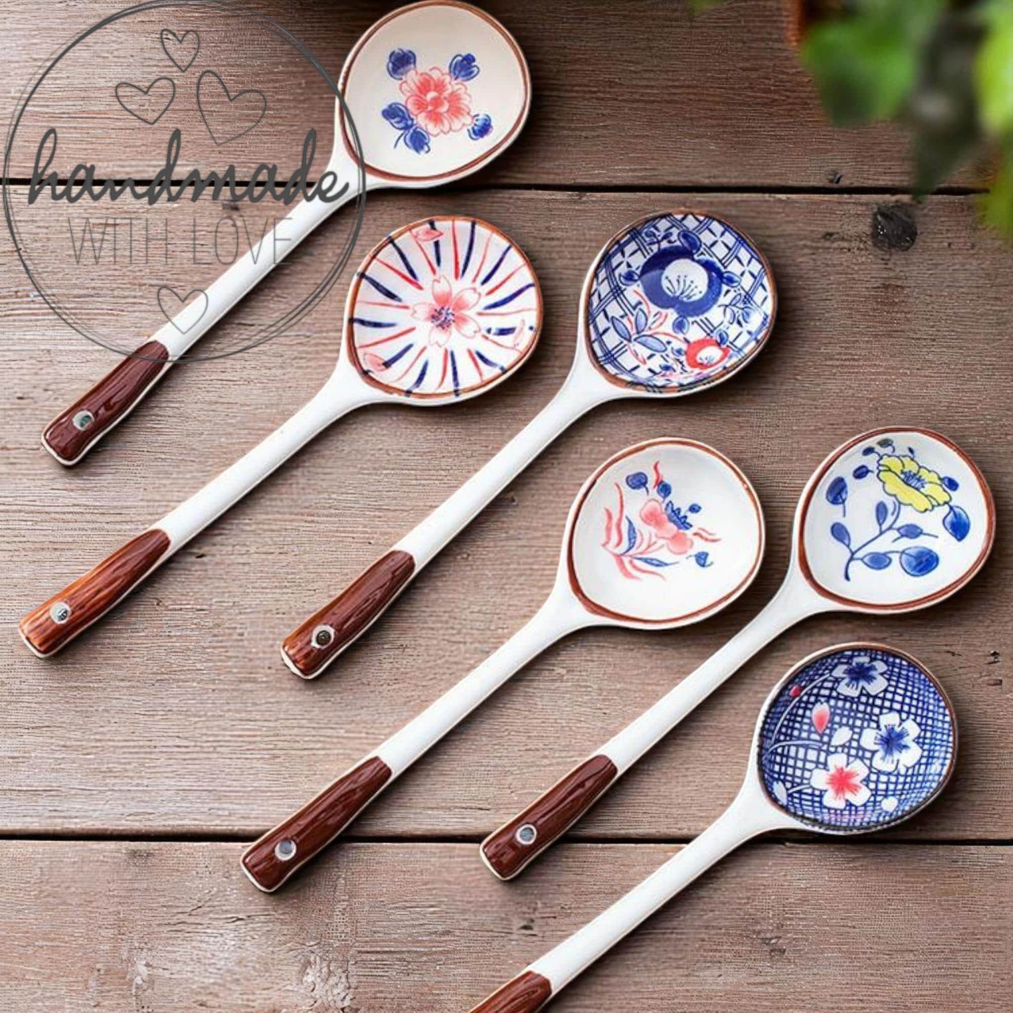 新品◆ヴィンテージ　ロシア　シルバーエナメルスプーン6本￼セット 新品◇ヴィンテージ ロシア シルバーエナメルスプーン6本￼セット