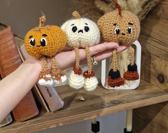 Crochet Pumpkin Amigurumi Pattern: Fall Plush Toy (PDF & Canva Template)