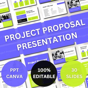 Project Proposal Presentation |  Brand Proposal Template | Project Management | Business Proposal | Business plan | Project Presentation