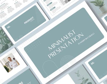 Minimalist PowerPoint Presentation Template, Minimalist Presentation, Minimalist Theme Presentation, PowerPoint Template, Minimalist PPT